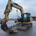 1423471-1 Bandgrävare med tiltrotator och planeringsskopa - CAT 307,5 -2021
