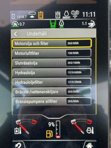 1423471-19 Bandgrävare med tiltrotator och planeringsskopa - CAT 307,5 -2021