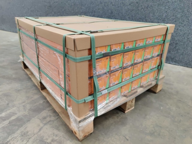 1444494-3 384 st Förpackningar Träskruv Prof 6x40 mm