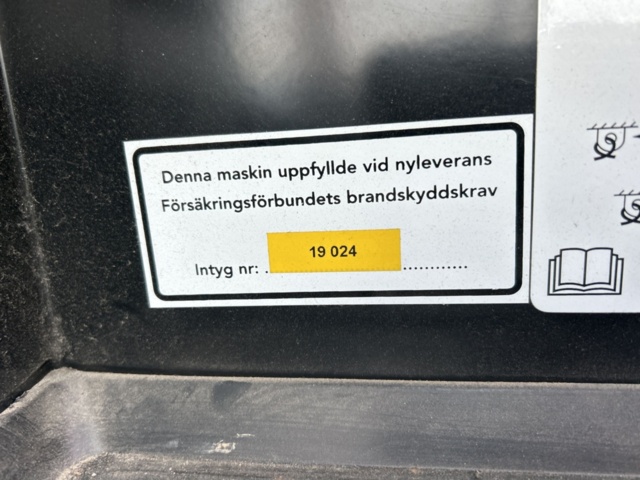 1423471-73 Bandgrävare med tiltrotator och planeringsskopa - CAT 307,5 -2021
