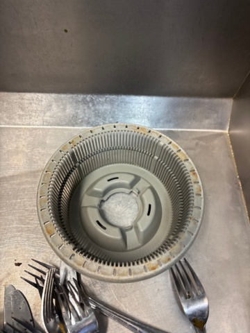 1442135-5 Electrolux dishwasher with loading and unloading benches