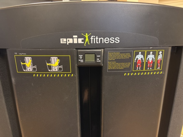 1372614-4 Leg press machine - Epic Fitness Leg Press