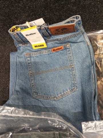 1443324-3 6 st byxor, Strl W 34