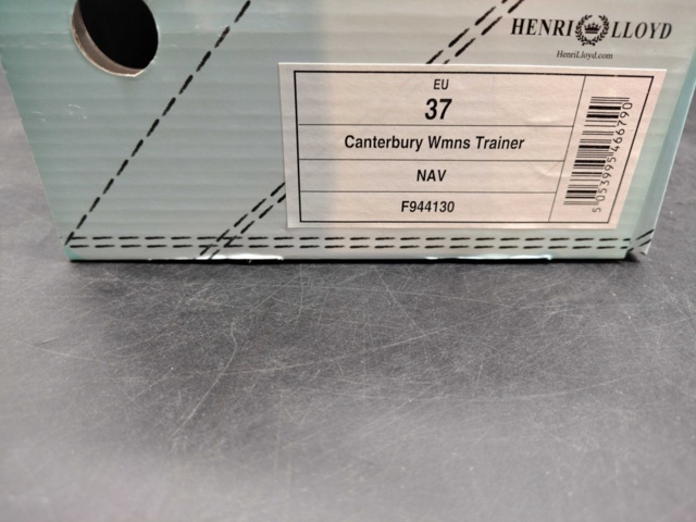 1444380-5 Shoes - Henri Lloyd Canterbury Trainer, Ladies, size 37