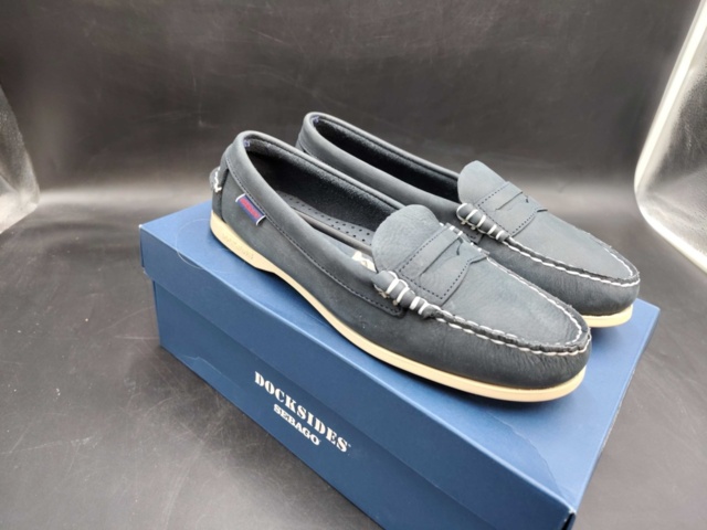 1444385-3 Seglarskor – Sebago – mockasinsöm, stl 39, dam