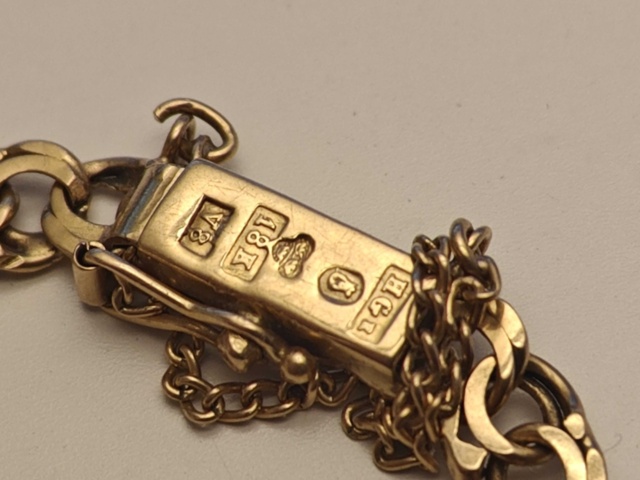 1130810-3 Bismarck bracelet 4 pcs - 18K