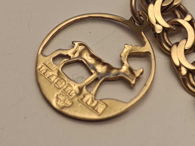 1130810-5 Bismarck bracelet 4 pcs - 18K