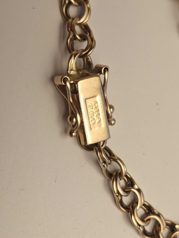 1130810-10 Bismarck bracelet 4 pcs - 18K