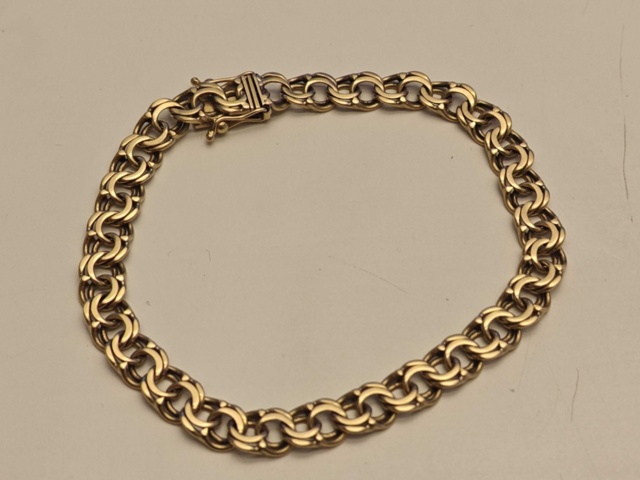 1130810-11 Bismarck bracelet 4 pcs - 18K