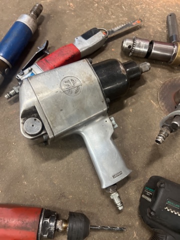 1420293-8 Samling med pneumatiska verktyg