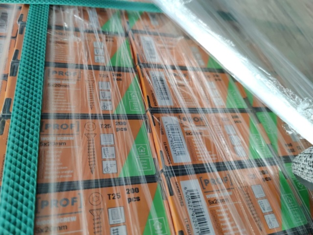 1444553-4 1080 st Förpackningar Träskruv Prof 5x20 mm