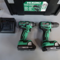 1445726-3 Tool kit Hikoki DS18DD screwdriver + WH18DD 18V 2 x 3.0 Ah battery and charger