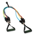 1445694-1 2 st. Elastiskt set med handtag - Komplett hemmaträning PRO