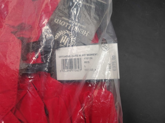 1444431-5 Sailing trousers – Henri Lloyd – drainage pocket, reinforcements, women, size Large