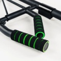 1446038-7 Pro Pull Up Bar - Green Stripe
