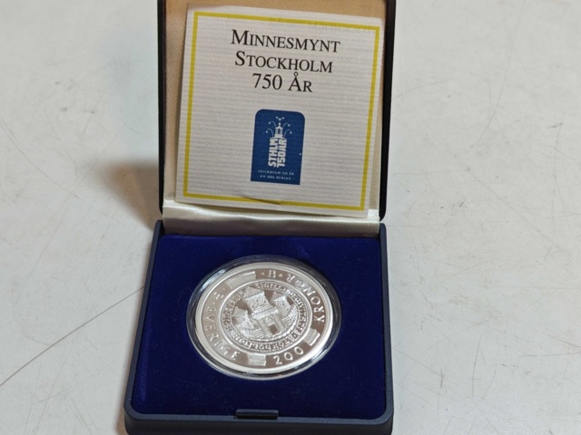 1400610-9 Samlarmynt och medaljer