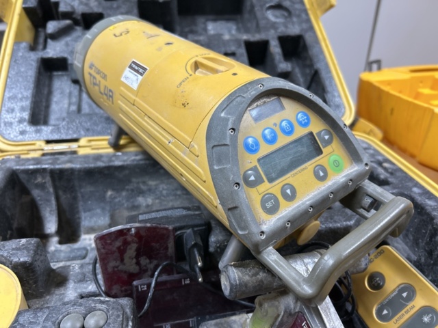 1435449-1 Rörlaser Topcon TP-L4A Med Tillbehör
