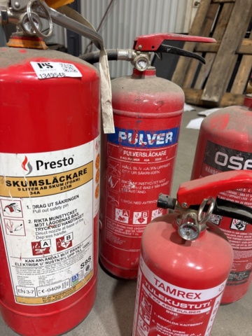 1349548-4 Brandsläckare 6 st