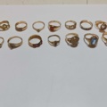 1400615-1 Rings 14 pcs - 18K