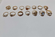 1400615 14st Guldringar 18K