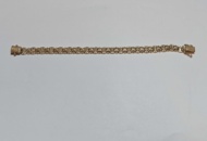 1400619 Armband X-länk med stav - 18K