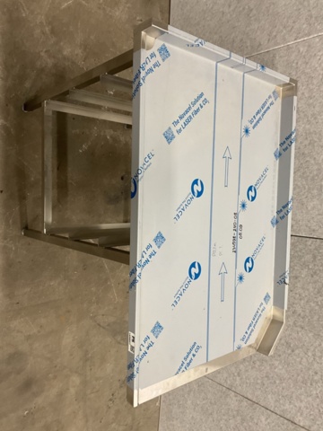 1406607-3 Rostfri inmatningsbänk