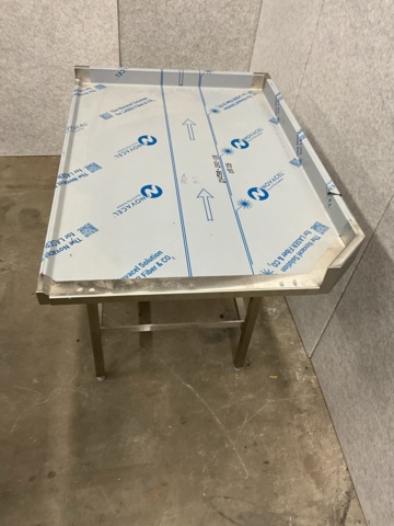 1406607-6 Rostfri inmatningsbänk