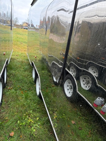 1446884-6 Fullutrustad matvagn / pizzavagn, liknande Airstreamer - 2021