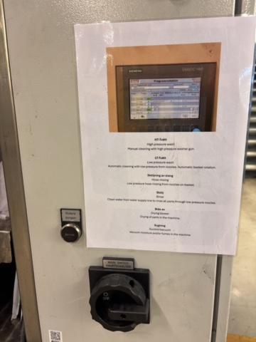 1409356-12 Komponenttvättmaskin Sporer TRL-S 900 -2023