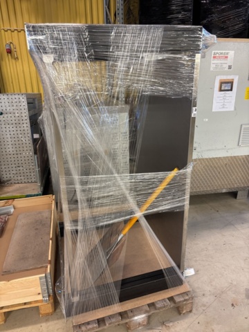 1409360-14 Pizzaugn med 2 däck, och underrede på hjul - Sveba Dahlen DC-22EP