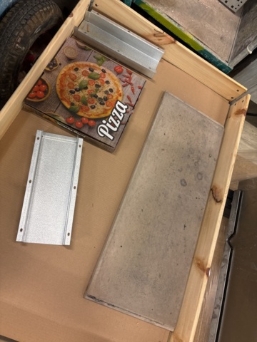 1409360-18 Pizzaugn med 2 däck, och underrede på hjul - Sveba Dahlen DC-22EP