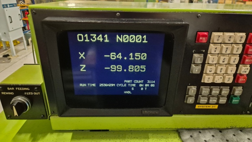 1446609-8 Miyano BNC 34 CNC svarv med tillbehör