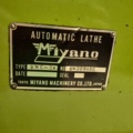 1446609-27 Miyano BNC 34 CNC svarv med tillbehör