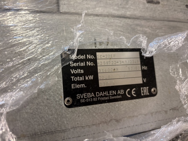 1409360-10 Pizzaugn med 2 däck, och underrede på hjul - Sveba Dahlen DC-22EP