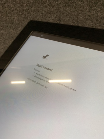 1447238-3 Pekskärm med golvstativ