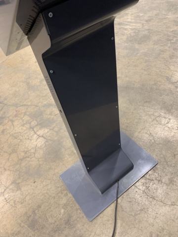 1447238-7 Pekskärm med golvstativ