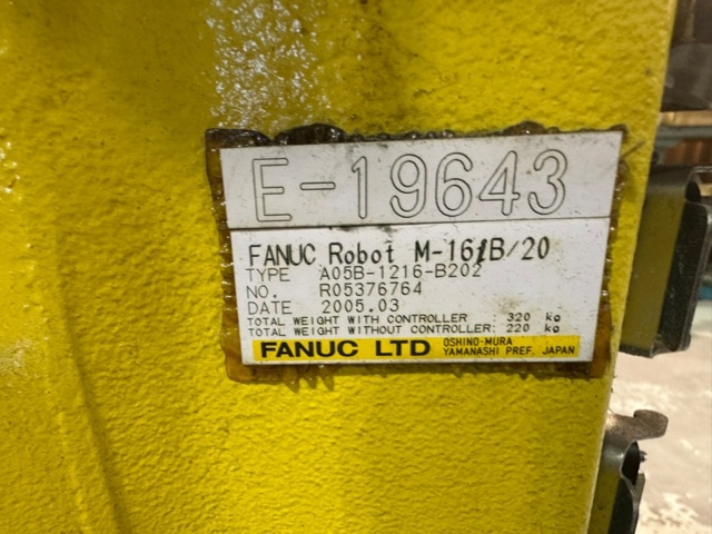 1256080-5 Robot Fanuc M-16iB/20