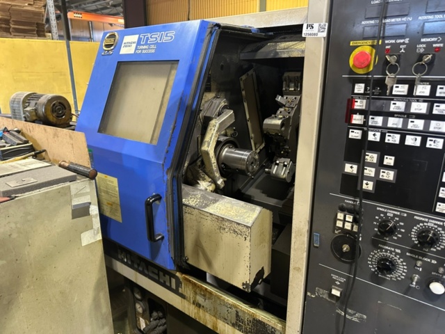 1256081-11 Svarv Hitachi Seiki TS15 2-axlig med spåntranssportör repobj