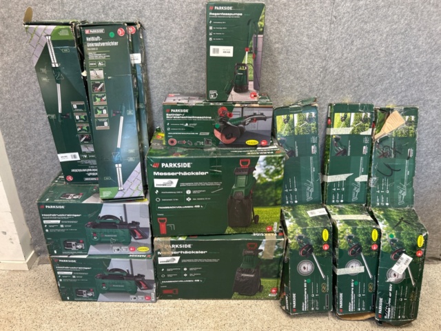 Garden tools 12 pcs - Parkside - PS Auction - We value the future ...