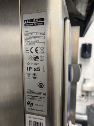 1420298-3 Kombinationsugn - Metos Rational MCMP 101