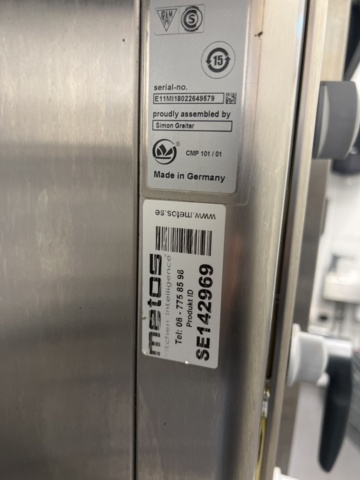 1420298-4 Kombinationsugn - Metos Rational MCMP 101