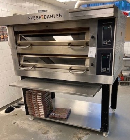 1409360-1 Pizzaugn med 2 däck, och underrede på hjul - Sveba Dahlen DC-22EP