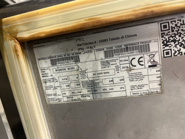 1420300-4 Blastchiller - Metos BC051DG