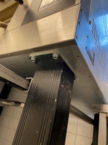 1409360-6 Pizzaugn med 2 däck, och underrede på hjul - Sveba Dahlen DC-22EP