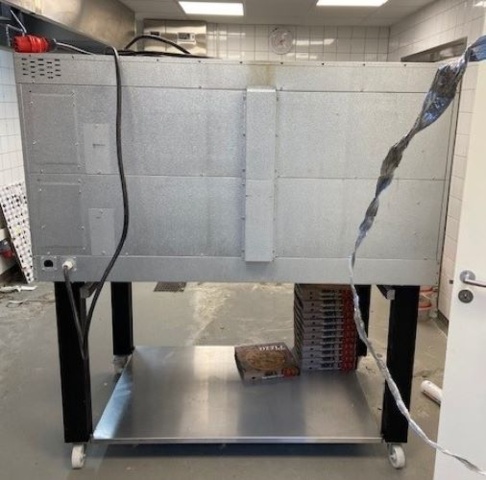 1409360-3 Pizzaugn med 2 däck, och underrede på hjul - Sveba Dahlen DC-22EP