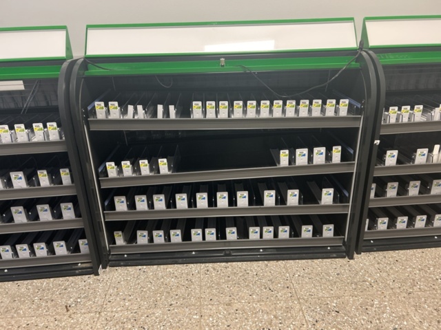 1429971-5 Refrigerated display cooler/self-service cooler