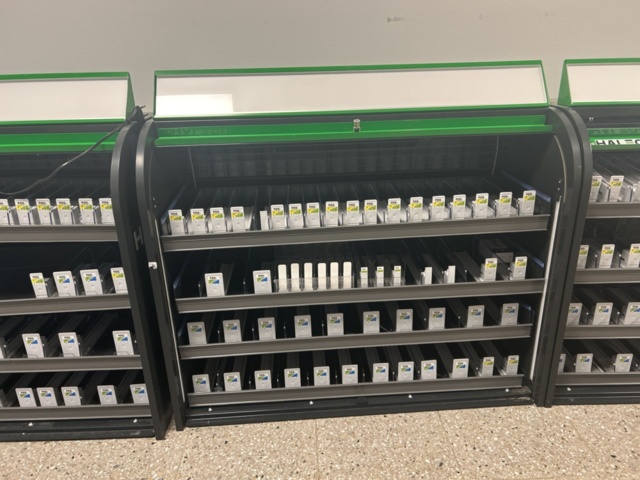 1429971-7 Refrigerated display cooler/self-service cooler