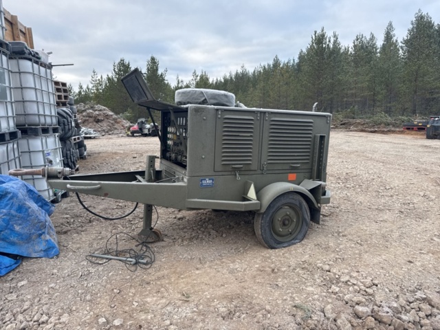 1321189-1 Generator Kalmar 15kva only 49 hours