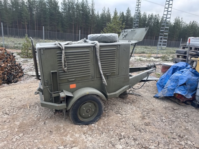 1321189-5 Generator Kalmar 15kva only 49 hours