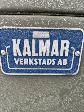 1321189-6 Generator Kalmar 15kva only 49 hours